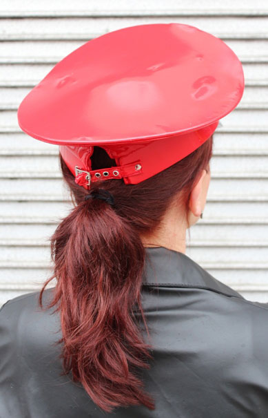 Dominatrix Hat in Red