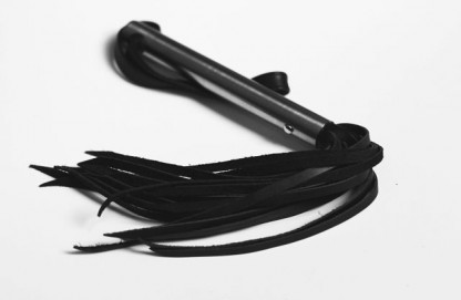 9" BDSM Flogger with Steel Handle