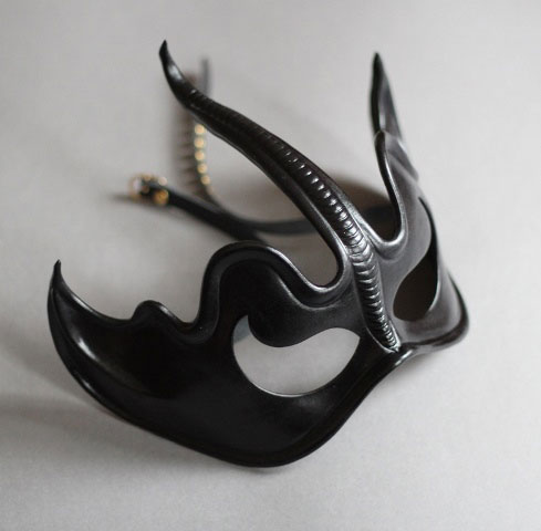 Leather Eye Mask "Rodopis"