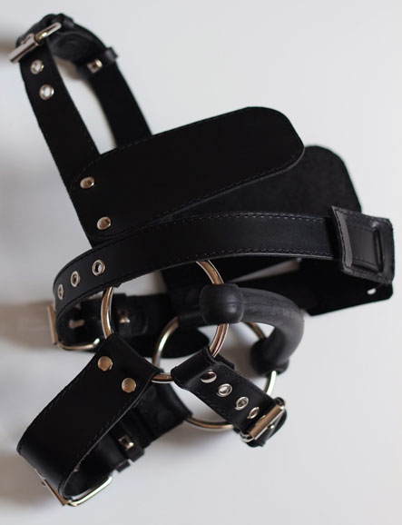 Head Harness for Pony Play