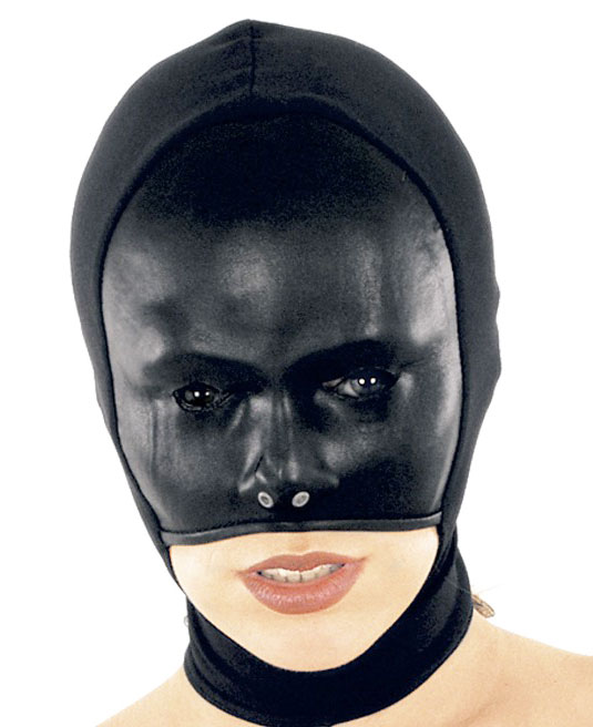 Leather and Lycra Hood