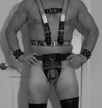 Chastity Belt in Leather
