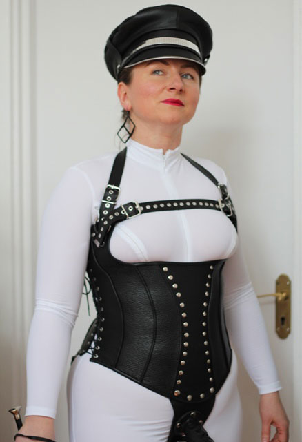Lycra Catsuit with Revealed Breasts