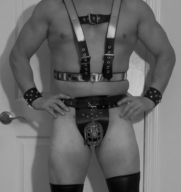 Chastity Belt in Leather