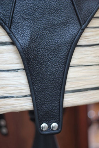 Leather Bodysuit in Underbust Corset Style