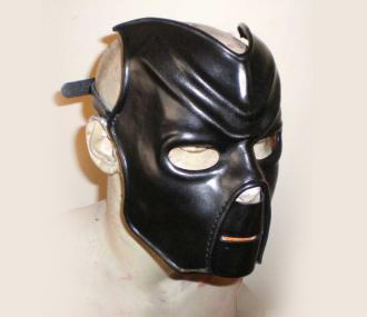 BDSM Mask in Leather Inspired by Vader