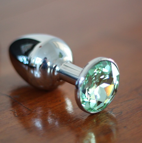 Classic Butt Plug with Swarovski Crystal - Joanna Lark