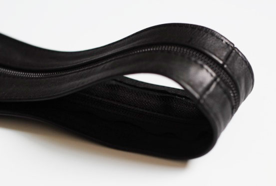 Soft Leather Bodysuit with Strappy Cups