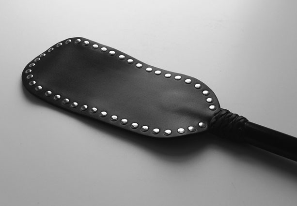 Studded Leather Paddle 21 inch